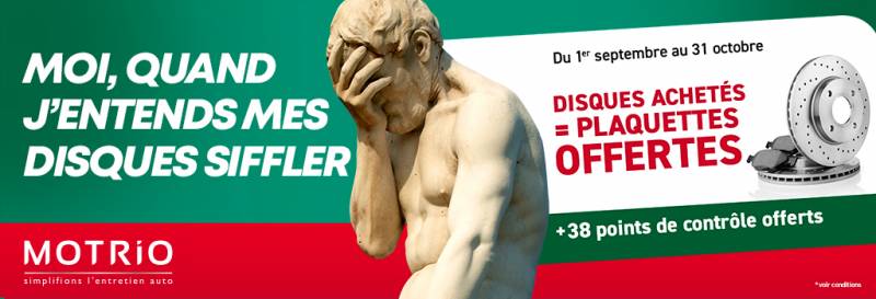 Faire changer mes disques de frein
